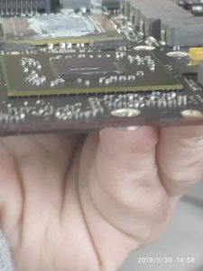 Puntamento automatico del chip grafico, saldatura perfetta delle solder ball da 0,50 mm
