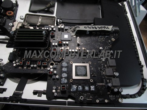 imac 27 slim reballing riparazione scheda video a1419 2012 2015