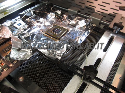 imac 27 slim reballing riparazione scheda video a1419 2012 2015