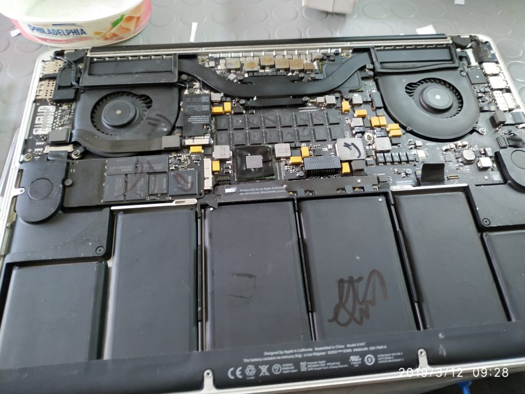 Reballing Macbook Pro Retina 2012 2013